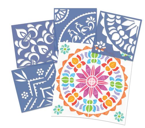Rangoli Mega Stencils