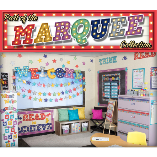 Marquee Welcome Bulletin Board Set - Bulletin Board Sets - TCR5869