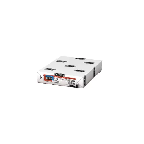 Spicers NCR Paper Superior Carbonless - Letter - 8 1/2" (215.90 mm) x 11" (279.40 mm) - White, Yellow, Pink - 500 Sheets / Pack - 10 Packs / Case