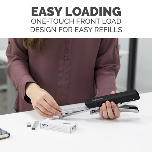 Fellowes LX890™ Handheld Plier Stapler, 40 Sheet - Black - Specialty Staplers - FEL5014801
