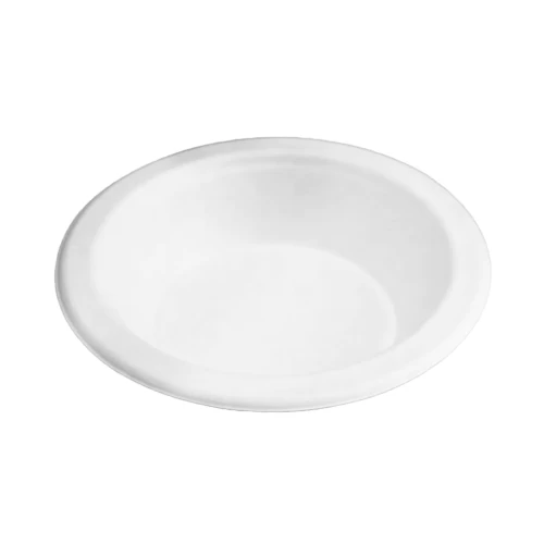 Globe Compostable Bowls - 16 oz, White, 50/PK - Bowls - GCP6041