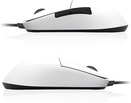 ENDGAME GEAR XM1r Gaming Mouse - PAW3370 Sensor - 50 to 19,000 CPI - 5 Buttons - GM8.0 Switches - White - Mice - NBLEGGXM1RWHT