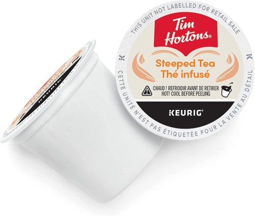 Tim Horton's Steeped Orange Pekoe Tea K-Cups - 30 / Box - Single Serve Pods - TIM15MI189
