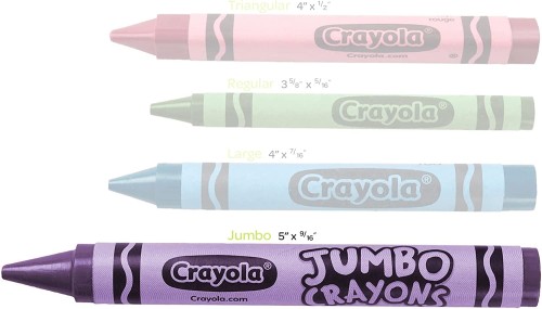 Crayola Jumbo Crayons - 8 Assorted Colours - Crayons - CYO520589