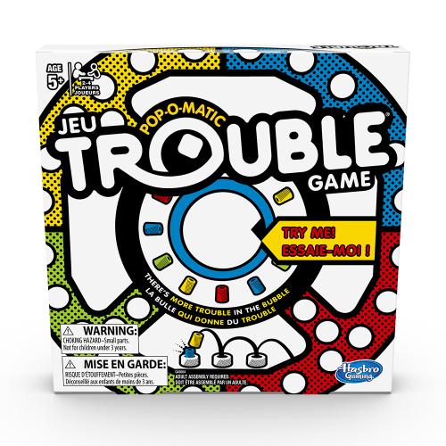 Hasbro - Pop-O-Matics Game Trouble bilingual
