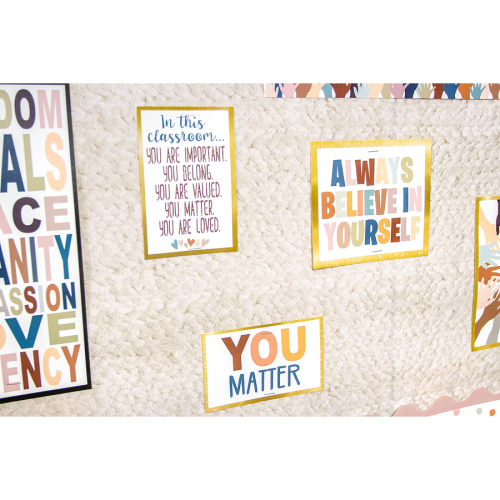 Everyone is Welcome Diversity Mini Bulletin Board - Bulletin Board Sets - TCR7121