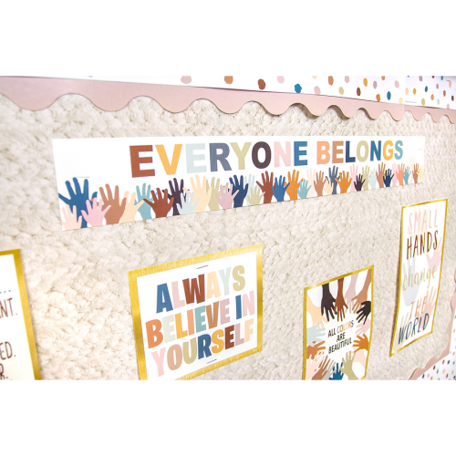 Everyone is Welcome Diversity Mini Bulletin Board - Bulletin Board Sets - TCR7121