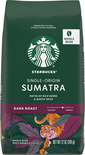 Starbucks Sumatra Whole Beans - 340g - Coffee Beans - SBK949691