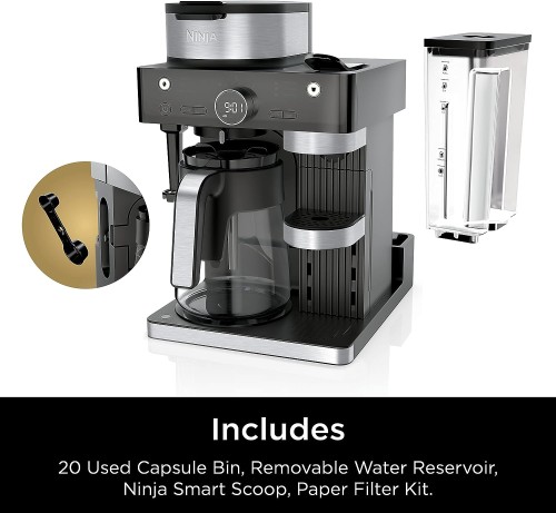 Ninja® Espresso & Coffee Barista System - Coffee Makers - SHKCFN601C