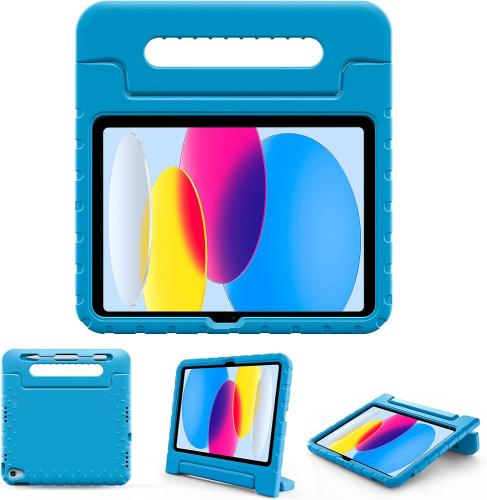 Carrying Case for iPad Tablet (A16) 11th Generation 2025 / iPad 10th Generation 2022 10.9 Inch with Pencil Holder - Blue