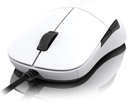 ENDGAME GEAR XM1r Gaming Mouse - PAW3370 Sensor - 50 to 19,000 CPI - 5 Buttons - GM8.0 Switches - White - Mice - NBLEGGXM1RWHT