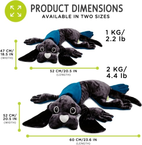 Weighted Dog - 2.2 lbs - Proprioceptive Input-Animals - MNO30131