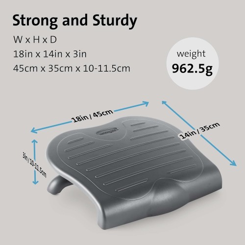 Kensington Solesaver Tilt Adjustment Footrest - Foot Rests - KMWK56152US