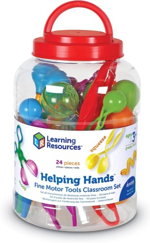 Helping Hands Fine Motor Tool Classroom Set - Fine Motor Skills - LRN5551