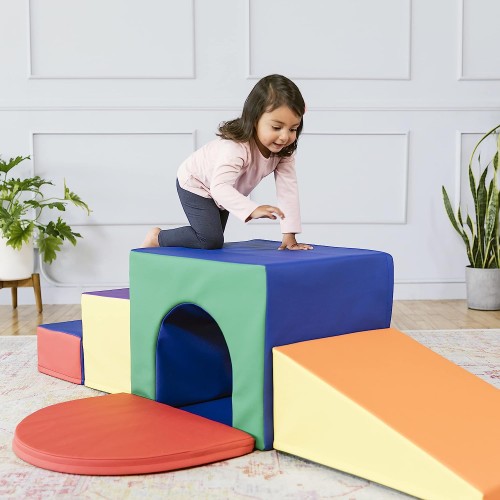 SoftZone Single Tunnel Maze Climber - Soft Play Furniture - ELR12652