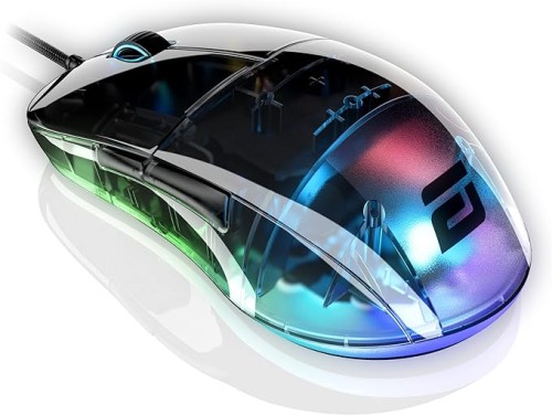 ENDGAME GEAR XM1 RGB Gaming Mouse - PMW3389 Sensor - RGB Lighting - 50 to 16,000 CPI - 5 Buttons - 60M Switches - Dark Reflex