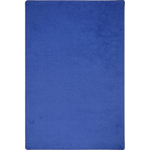 JOY CARPETS ENDURANCE CARPET 12'X7'6 OVAL ROYAL BLUE