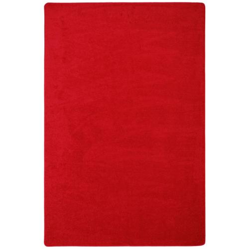 JOY CARPETS ENDURANCE CARPET 12'X7'6 OVAL RED