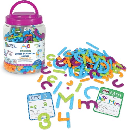 Skill Builders Letter & Number Maker Classroom Set - Letter Recognition - LRN8594