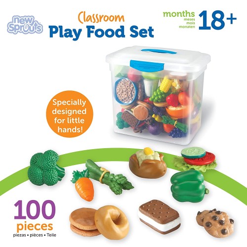 New Sprouts Classroom Play Food Set - Kitchen Play - LRN9723