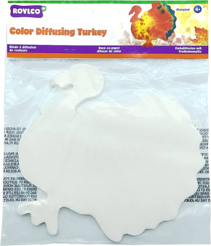 Colour Diffusing Turkeys - Diffusing Paper - ROY24920