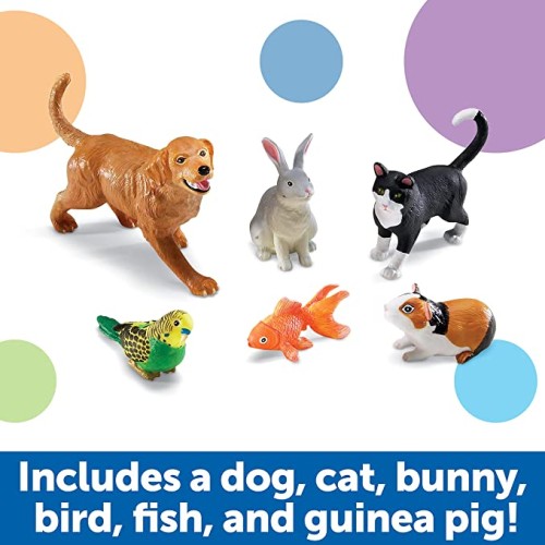 Learning Resources Jumbo Pets - Plastic - Animals - LRN0688