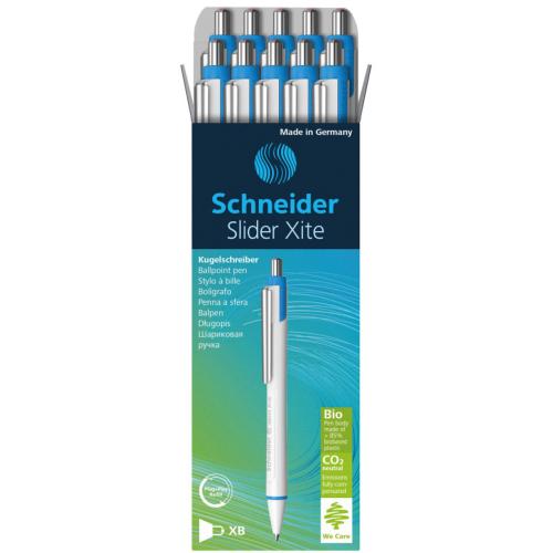 Schneider Slider Xite XB Refillable + Retractable Ballpoint Pen, .4 mm, Red Ink - Sold Each