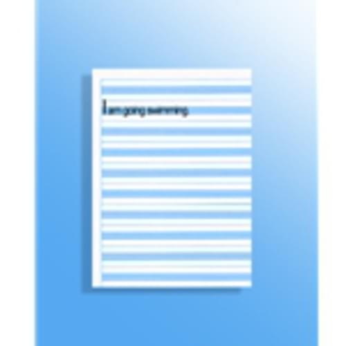 MONTESSORI PAPER MED. RULED 8.5" x 7" 500/PK