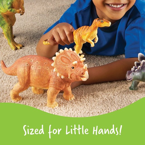 Learning Resources Plastic Dinosaurs - Assorted - Plastic - Animals - LRN0786