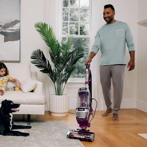 Shark Stratos™ Upright Vacuum with DuoClean® PowerFins™ HairPro™, Powered Lift-Away®, Self-Cleaning Brushroll, and Odor Neutralizer Technology - Vacuum Cleaners - SHKAZ3000C