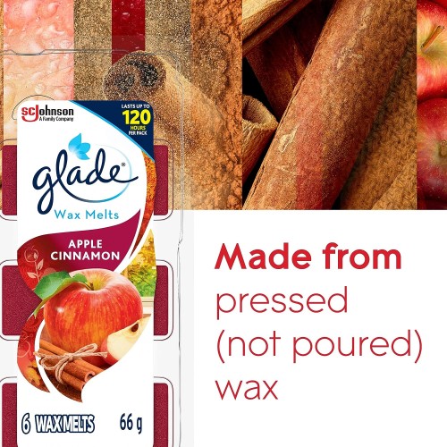 Glade® Air Freshener Melts, Apple Cinnamon - Air Freshener - JM405