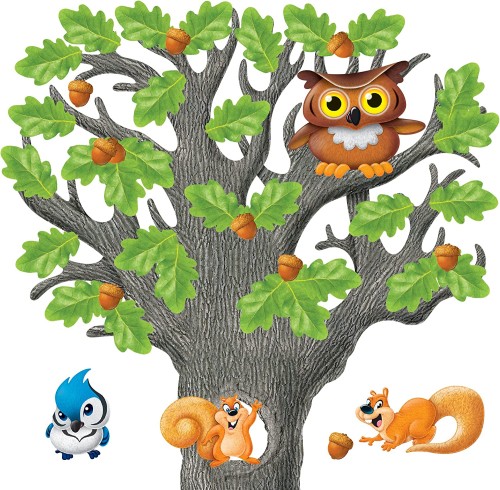 Big Oak Tree Bulletin Board Set - Bulletin Board Sets - TEPT8026