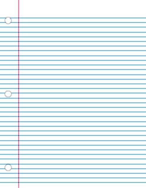 School Exercise Books - 8.5" X 11" - 7mm, Blue lined Ruling - 40 Pages - Exercise Books - NPPC4203428