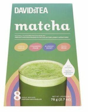 DAVIDsTEA Matcha Fruity tea Variety Pack - Green Tea - 16 oz (453.59 g) - 8 / Pack