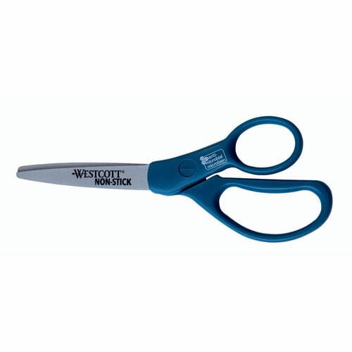 WESTCOTT KLEENEARTH NON-STICK ANTIMICROBIAL SCISSOR, 7"