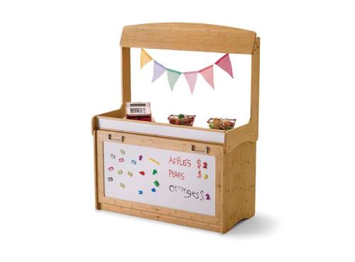Make-Believe Stand with Hide-away Panel