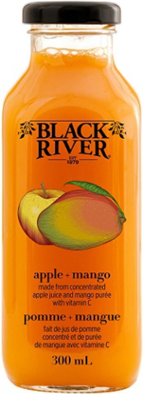 Black River Apple Mango Juice, 24/Case, 300 ml