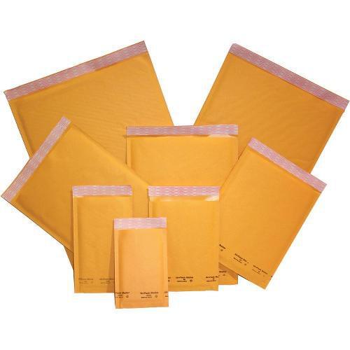 Crownhill Edge Cushioned Mailers - #00, 5"X 10" - 25/pack - Padded Mailers - CHP139097