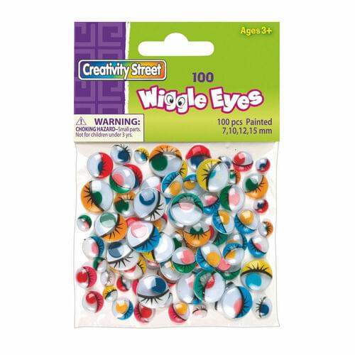 ROUND WIGGLE EYES - ASSORTED SIZES