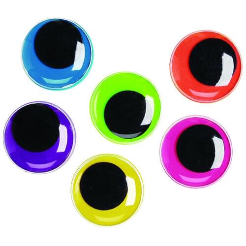 ROUND WIGGLE EYES - ASSORTED SIZES