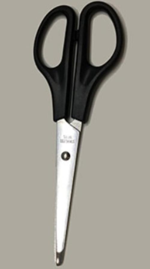 6" STUDENT ROUNDED BLADES, BLACK HANDLE