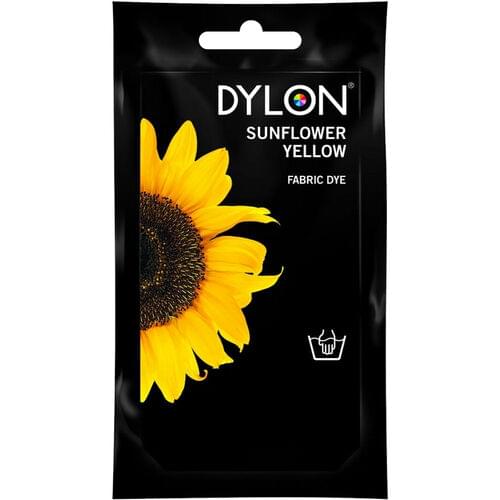 DYLON PERMANENT FABRIC DYE, YELLOW