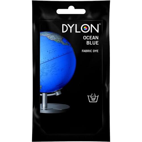 DYLON PERMANENT FABRIC DYE, OCEAN BLUE