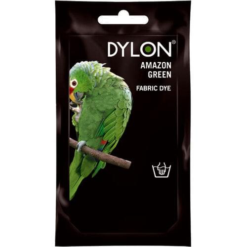 Dylon Fabric Dye for Hand Use - Amazon Green - Fabric Dye & Food Colouring - HWA2040259