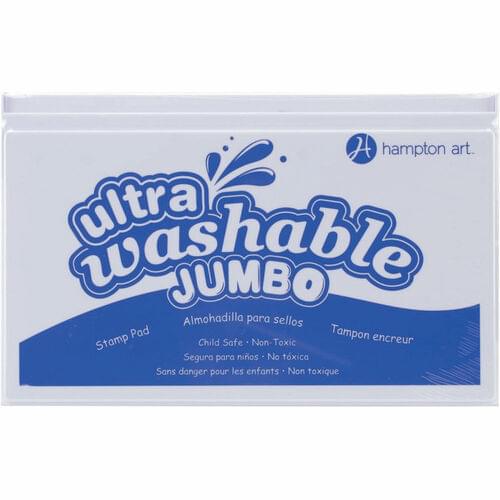 Hampton Art Jumbo Washable Ink Pad, Blue