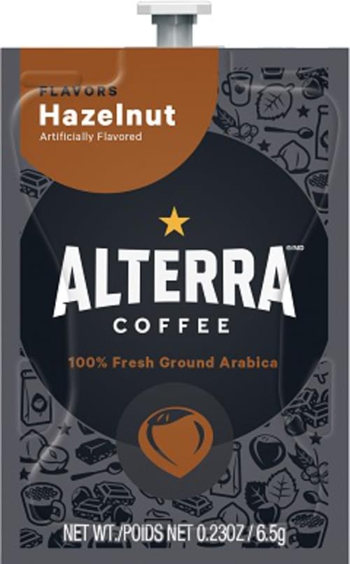 Alterra Hazelnut Coffee, 20/Rail, Black (Non Returnable)