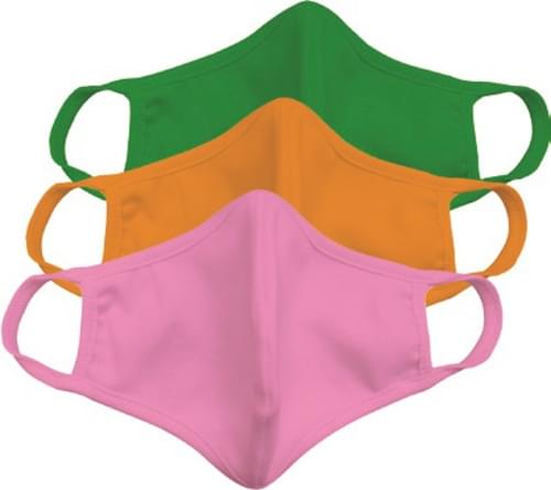 Childrens size re-usable masks 3/pack