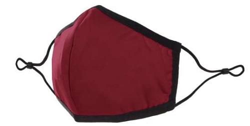 BRIGHT SAFE CARE WASHABLE REUSABLE FACE MASK - CHERRY