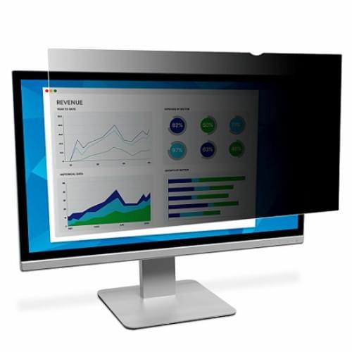 3M Privacy Filter Black, Matte, Glossy For 19" Monitor - 5:4 - Fingerprint Resistant, Scratch Resistant, Dust Resistant