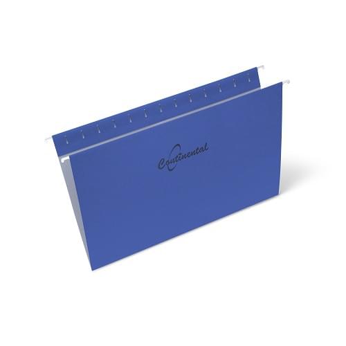 OP Brand Hanging Folder - Legal - 8 1/2" x 14" Sheet Size - 11 pt. Folder Thickness - Stock - Dark Blue- Recycled - 25 / Box